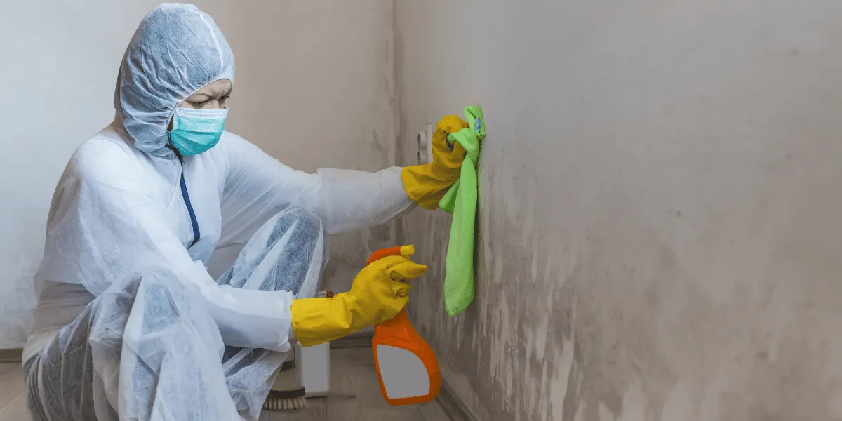 Before water damage restoration in Red Devil - Basement Storm Runoff & Mold Remediation